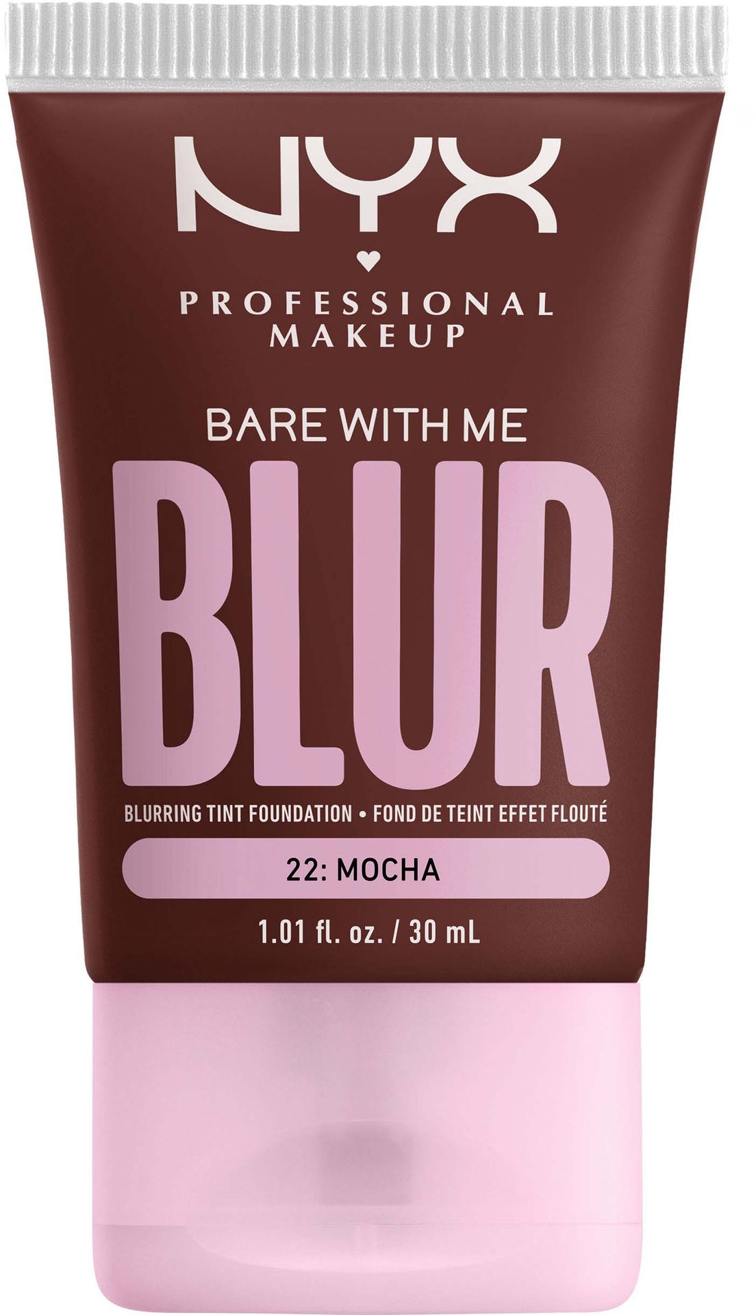 NYX PROFESSIONAL MAKEUP Bare With Me Blur Tint Foundation 22 Mocha - Podkład  22 Mocha