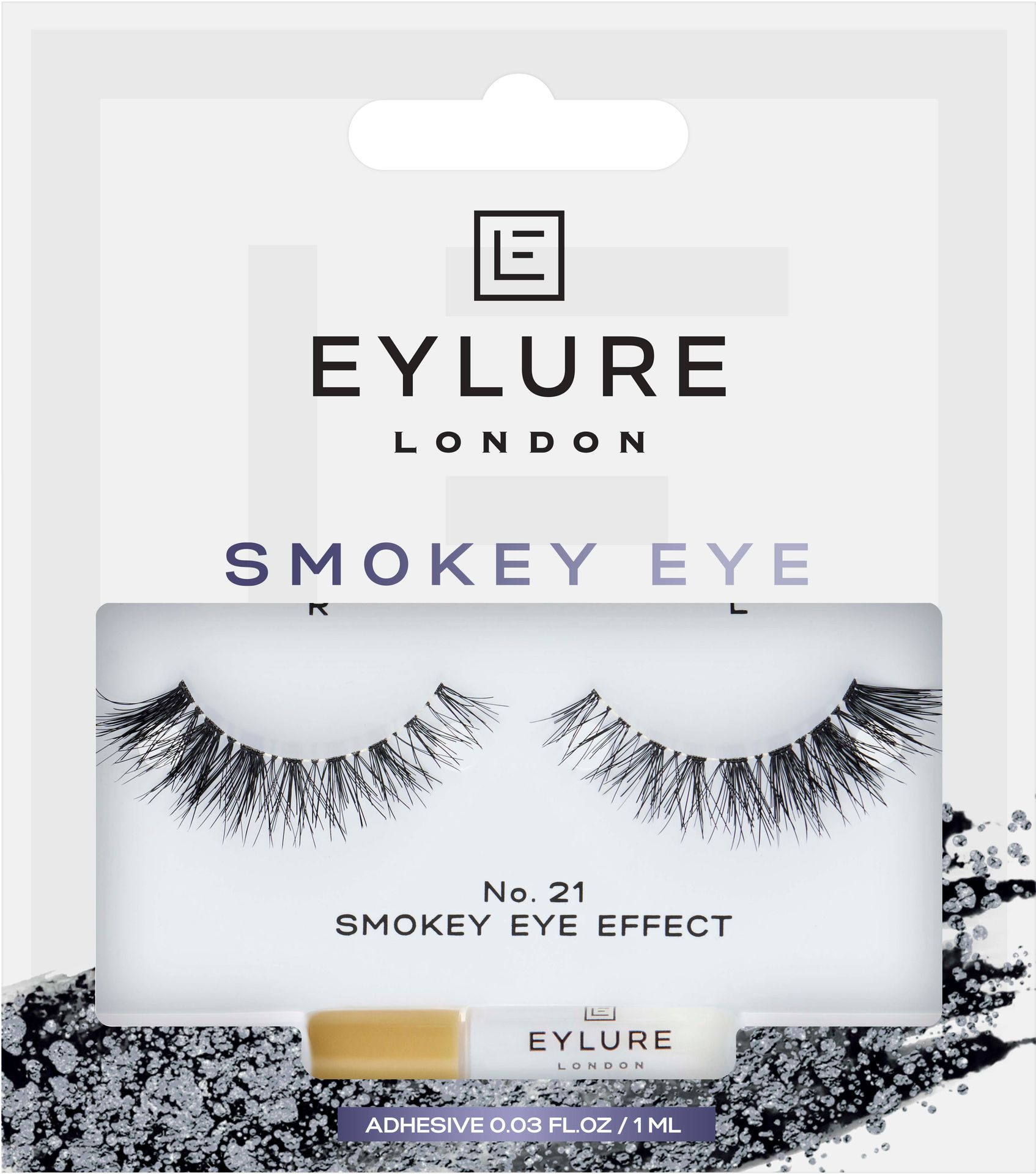 Eylure sztuczne rzęsy z klejem efekt Smokey Eyes N21