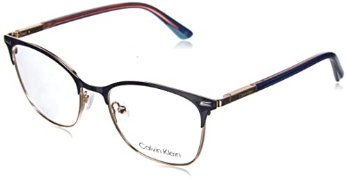 Calvin Klein Damskie okulary przeciwsłoneczne Ck21124, niebieskie, 62