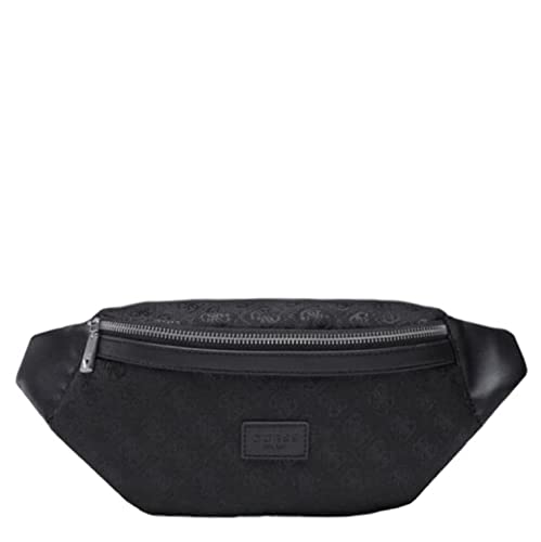 Guess VZZL JCQRD BCKPCK W, Backpack Mężczyzna, Black, Jeden rozmiar, Czarny