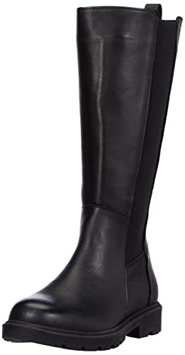 Andrea Conti Modne kozaki damskie, czarne, rozmiar 39 UE