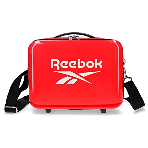 Reebok Maveryck Pojemnik na messenger, Konieczność, Czerwony, Neceser, kosmetyczka z paskiem na ramię