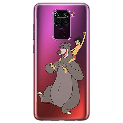 ERT GROUP etui na telefon Xiaomi REDMI NOTE 9, case oryginalny i oficjalnie licencjonowany przez Disney, wzór Jungle Book 002, optymalnie dopasowane, plecki z TPU częściowo przeźroczyste