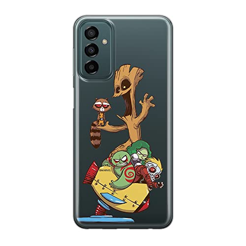 ERT GROUP etui na telefon Samsung M13 4G/M23 5G/F23, case oryginalny i oficjalnie licencjonowany przez Marvel, wzór Guardians of the Galaxy 020, plecki z TPU częściowo przeźroczyste