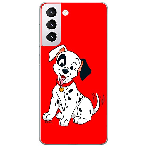 ERT GROUP etui na telefon Samsung S21, case oryginalny i oficjalnie licencjonowany przez Disney, wzór Dalmatian 006, optymalnie dopasowane, plecki z TPU