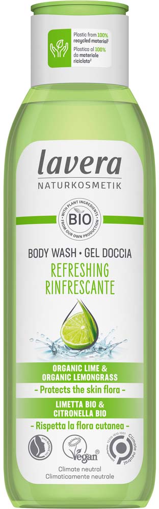 Lavera Body Wash Refreshing 250 ml - żel pod prysznic 250 ml