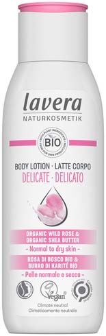 Lavera Lekkimleczko do ciała z Organiczną Dziką Różą Delicate Body Lotion) ) 200 ml