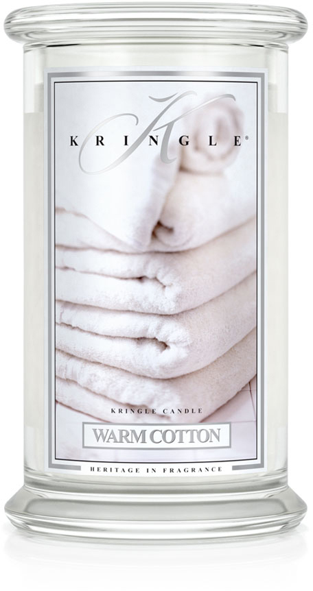 Kringle Candle Warm Cotton Scented Candle 624 g