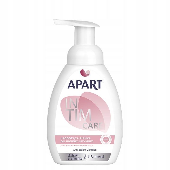 APART NATURAL Intima Care łagodząca pianka do higieny intymnej 300ml