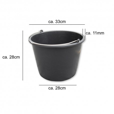 BRADAS Wiadro ogrodniczo-budowlane PVC 20L BRADAS 0330 KTW20