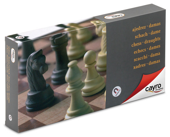 Cayro Cayro, gra logiczna Szachy/Warcaby, wersja podróżna