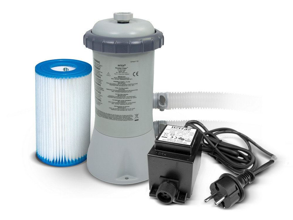 Intex Pompa filtrująca do basenów + transformator 12V 2271L/godz 28604GS 58604