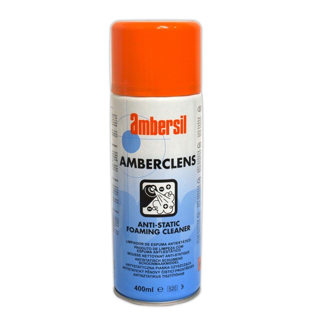 Ambersil Pianka antystatyczna czyszcząca do powierzchni sztucznych FOAM (400 ml) (AMBERCLENS)