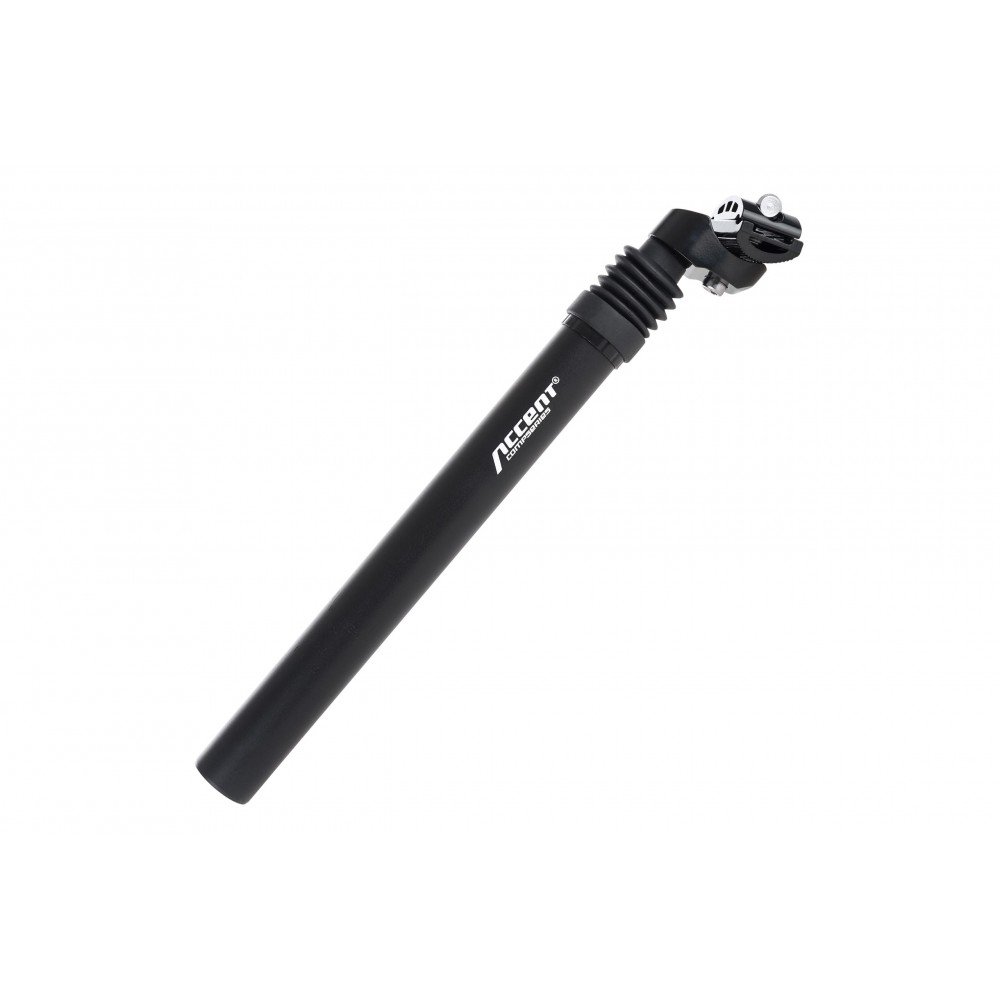 Accent Wspornik siodła SP-886 czarny / Długość: 350 mm / Średnica: 30,8