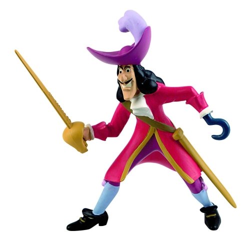 BULLYLAND 12651 PIotruś Pan - Kapitan Hak  10cm  Disney (BL12651)