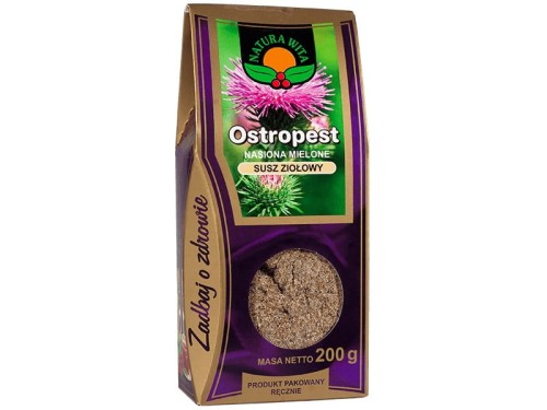 NATURA-WITA NATURA-WITA Ostropest mielony pudełko 200g 34NATZIOOM