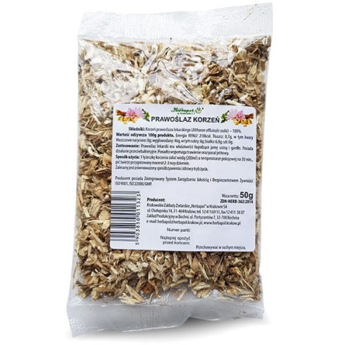 HERBAPOL KRAKÓW Prawoślaz korzeń 50g HERBAPOL KRAKÓW 31HEWPRAKO