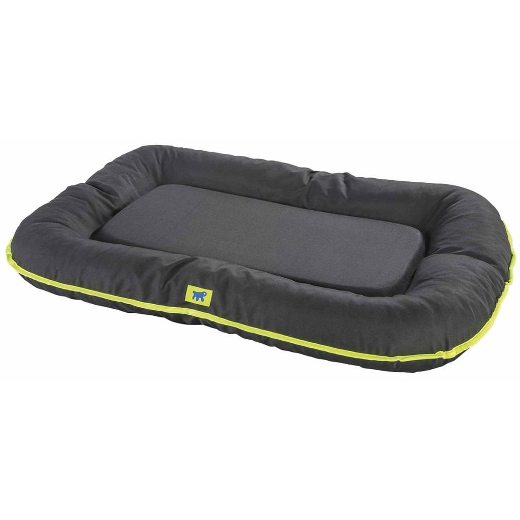 Ferplast Hundebett Oscar 100, Wasserdicht, Maße  100 X770 X112 C,, Shwarz