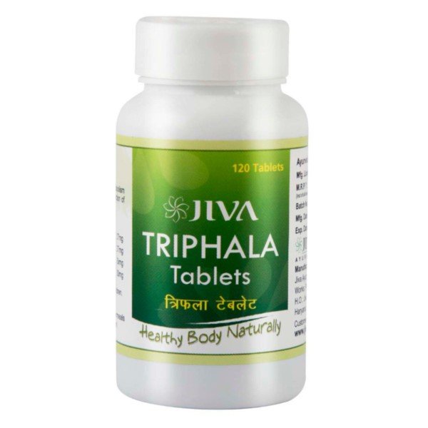 JIVA AYURVEDA JIVA Ayurveda Triphala 120 t. oczyszczanie jelit DV0352