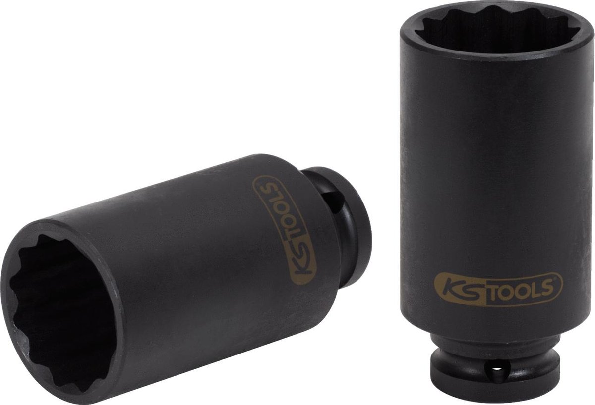 KS Tools 150.1711 1/2 cala specjalna Kraftkant wałów przegubowych 12 klucz nasadowy, długie, 33 MM 4042146267820