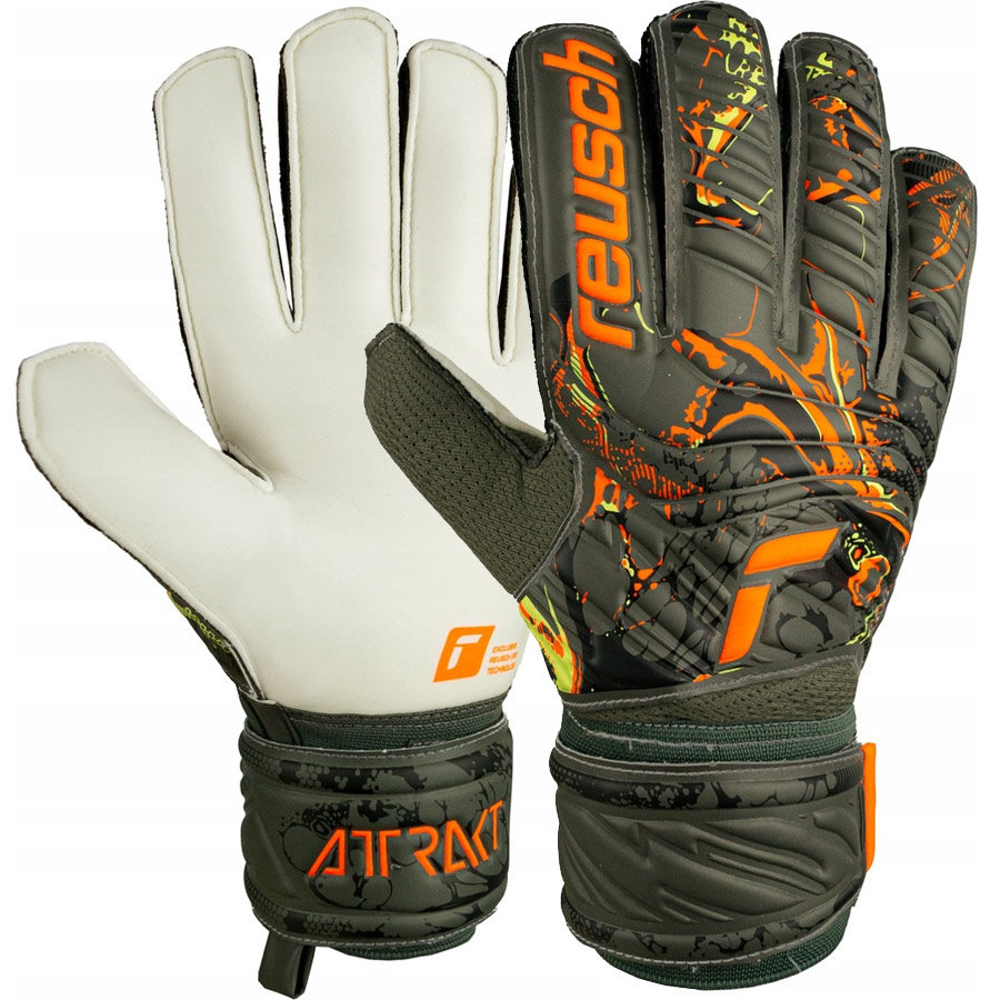 Reusch, Attrakt Solid 53, Rękawice, 70 016 5556, 9 1/2