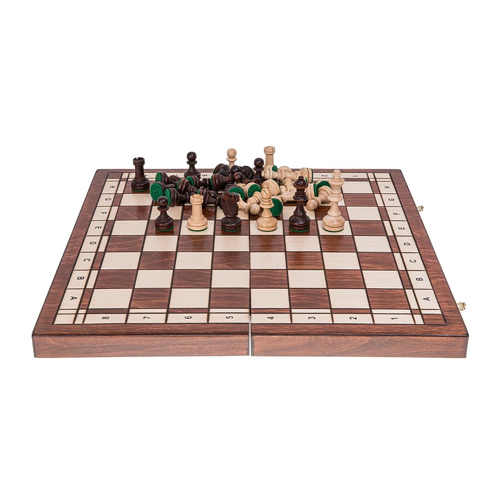 Szachy Drewniane Turniejowe nr 4 - Classic - sklep-szachy.pl