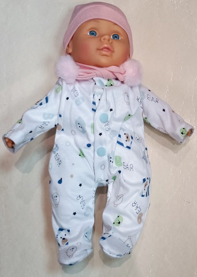 Lalka bobas dla dziewczynki 36 cm mówi i śpiewa 6263A