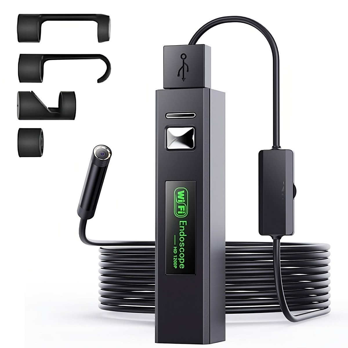 KAMERA INSPEKCYJNA ENDOSKOP ANDROID 5M Wi-Fi IP68 8MM