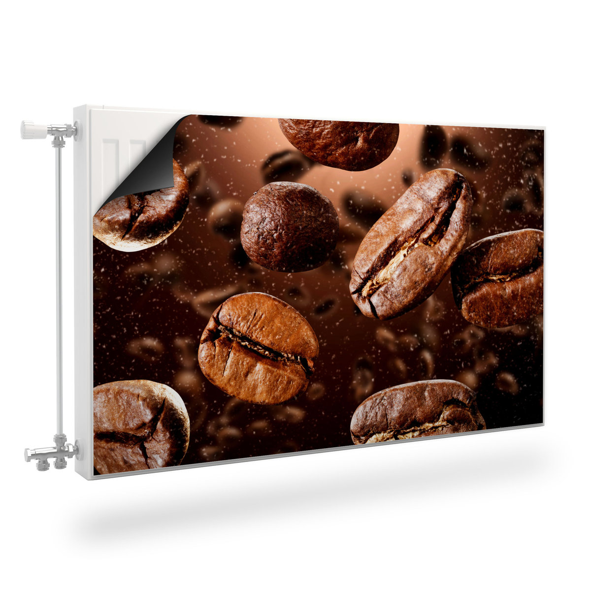 Osłona MAGNETYCZNA Kaloryfera Ziarna Kawy Efekt 3D 120cm x 60cm