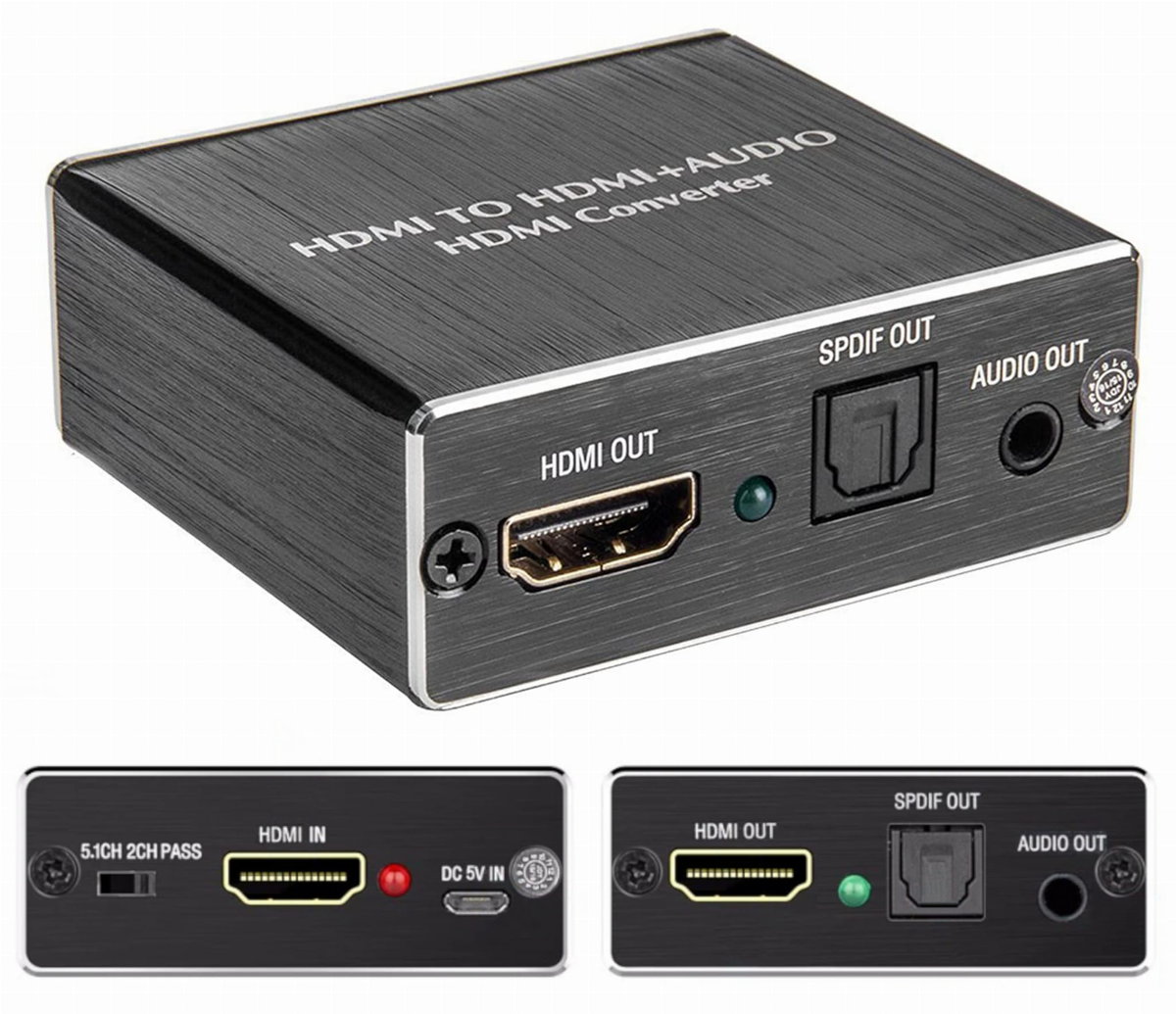 Hdmi Toslink Spdif jack 3,5mm / audio Extractor
