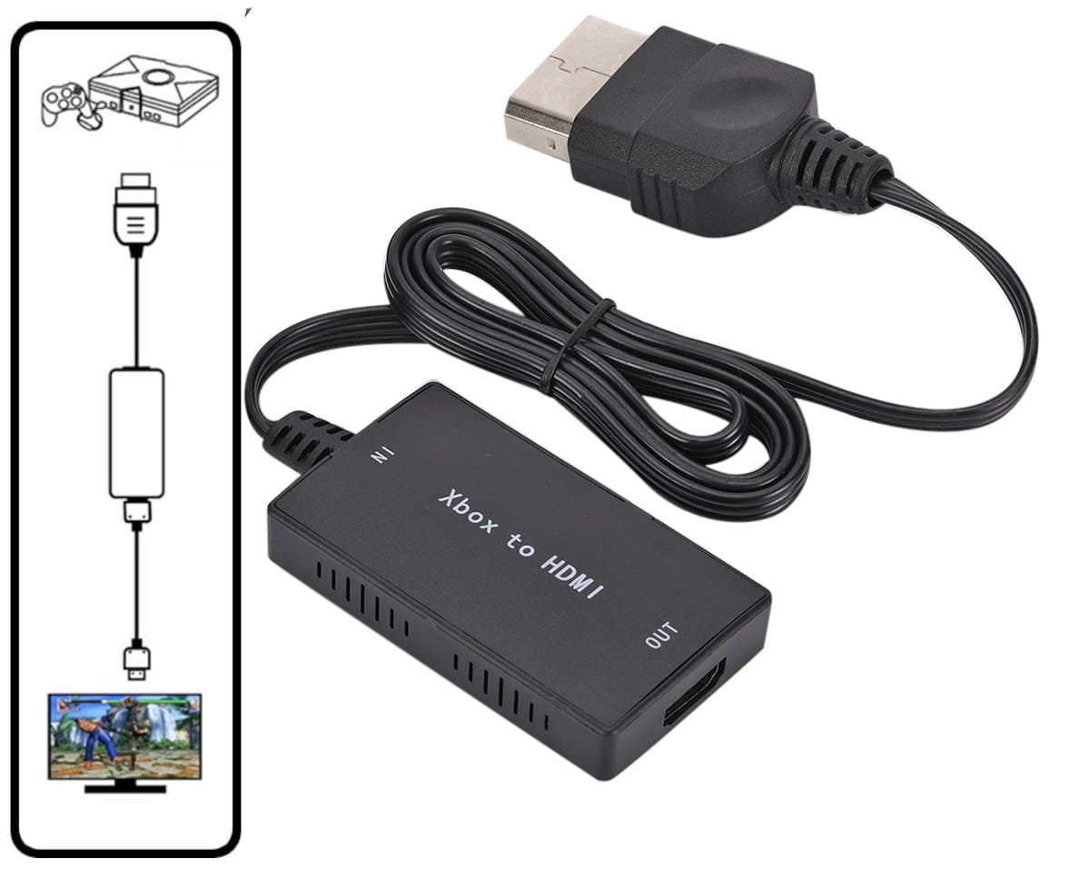 HDMI do RCA konwerter AV wysokiej jakości HD 1080P HDMI AV2 Adapter do TV PS3 PS4 PC DVD Xbox