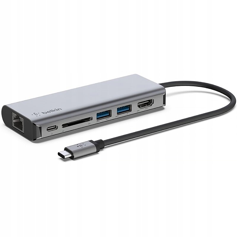 Belkin Stacja Hub do laptopa, HDMI USB SD, AVC008