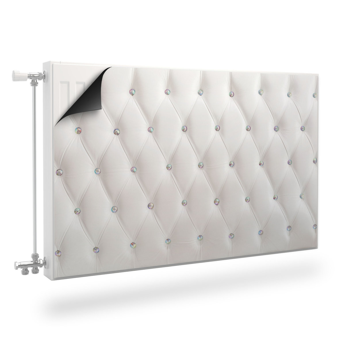 OSŁONA Magnetyczna Grzejnika Abstrakcja PIKOWANY Wzór 120cm x 60cm