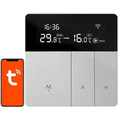 Inteligentny termostat boilera CWU Avatto WT50 3A Wi-Fi TUYA