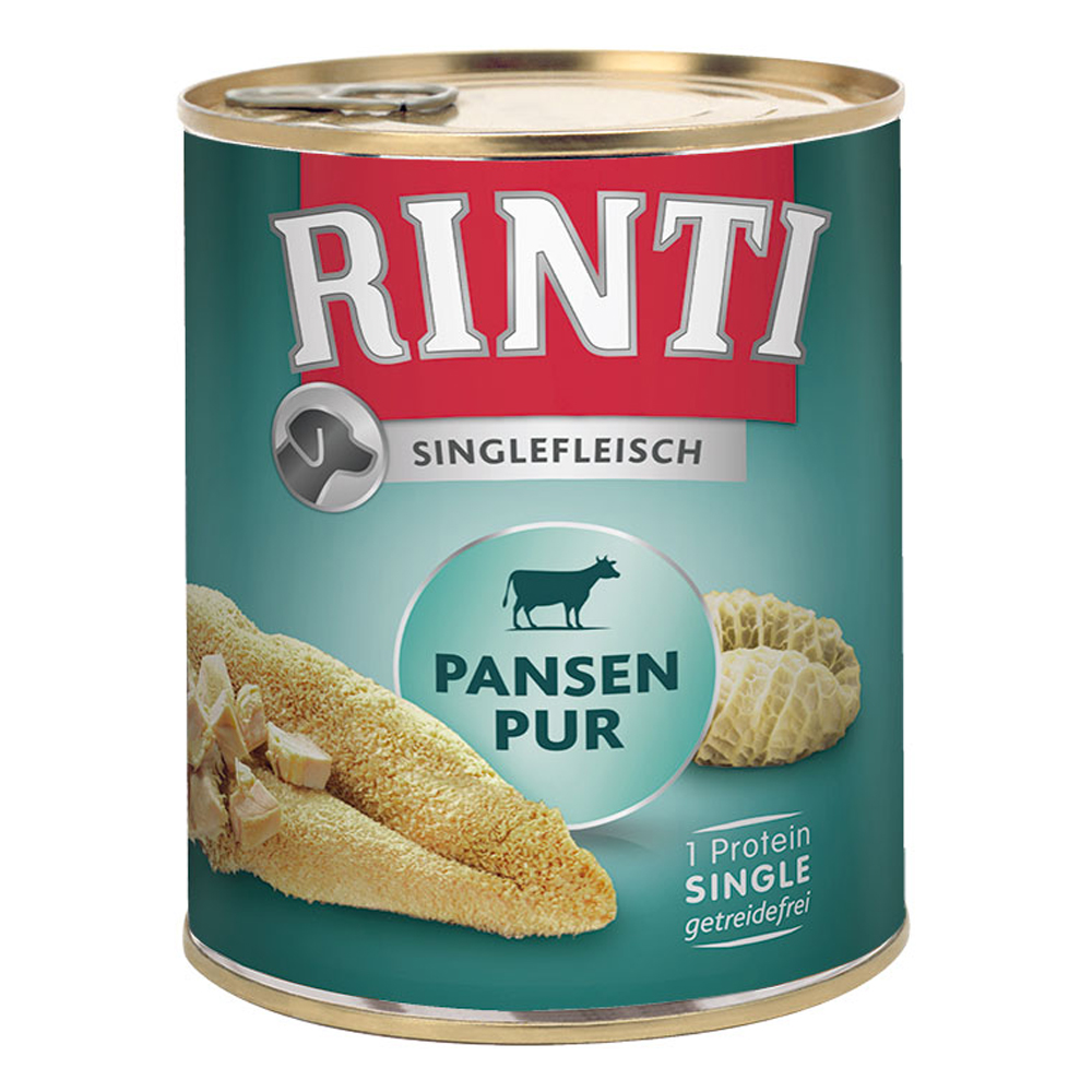 RINTI Singlefleisch Exclusive, 6 x 800 g - Żwacze