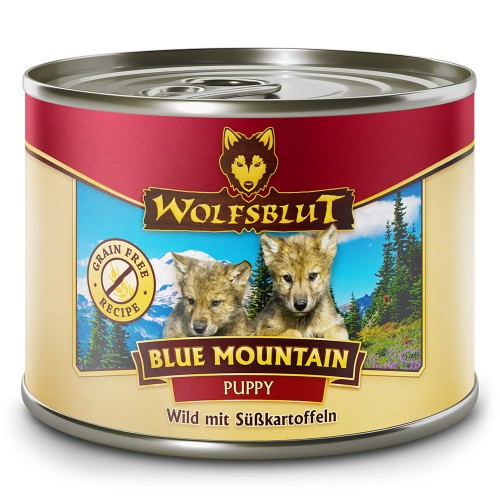 Wolfsblut Puppy Blue Mountain Dziczyzna z batatami 200g