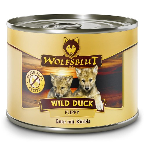 Wolfsblut Puppy Wild Duck Kaczka z dynią 200g