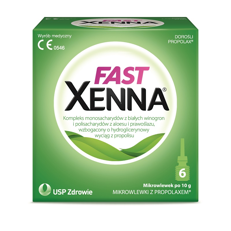 Xenna Fast 6 mikrowlewek po 10 g