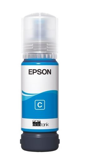 Tusz EPSON 108 EcoTank Cyan (niebieski) (C13T09C24A)