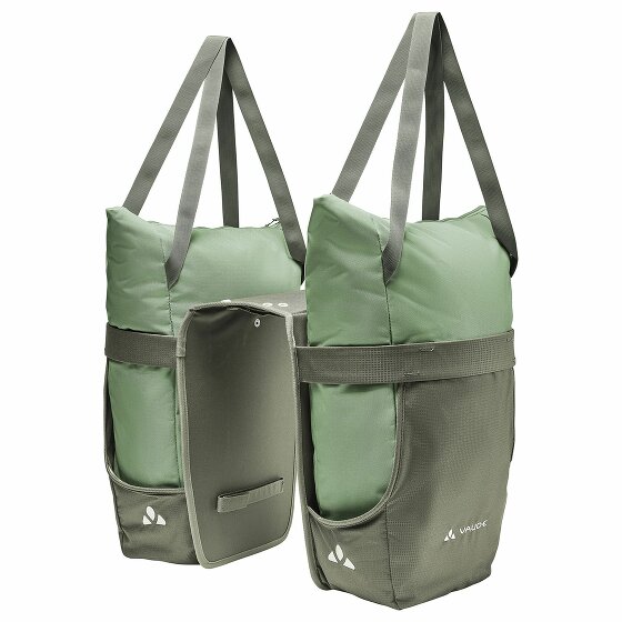 Vaude TwinShopper Torba na rower 42 cm willow green