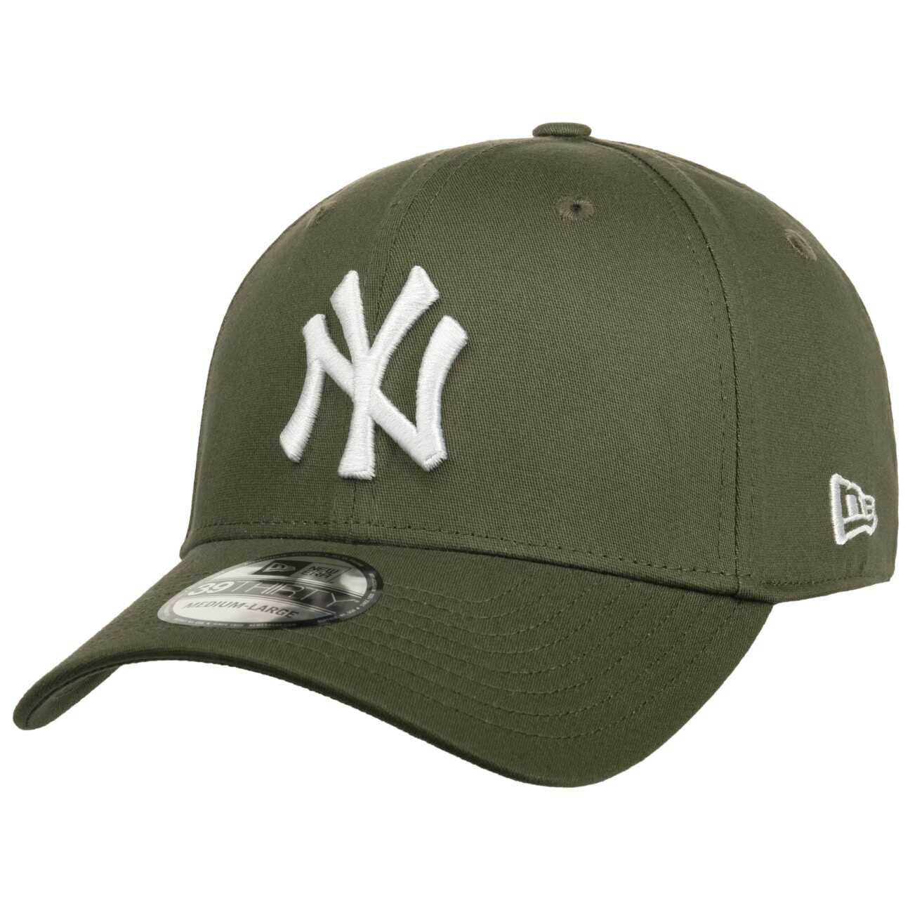 Czapka 39Thirty League NY Basic by New Era, ciemno-oliwkowy, S/M (54-57 cm)