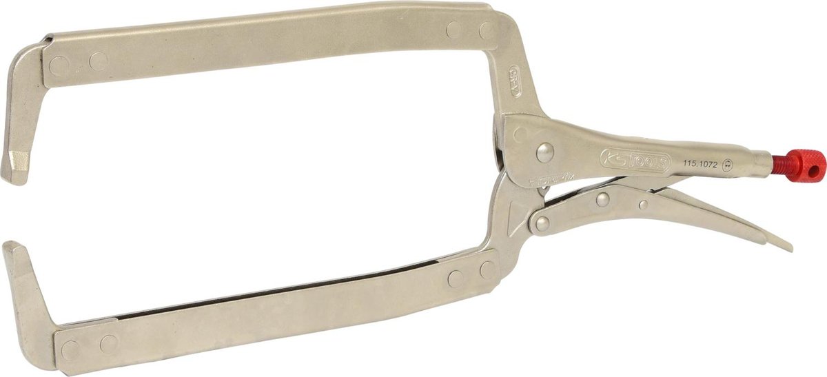 KS TOOLS Szczypce chwytne z klamra spawacza, XL, 450mm