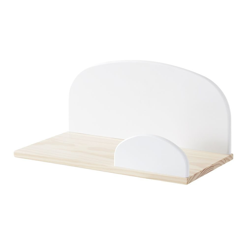 Biało-naturalna półka dziecięca w dekorze sosny Kiddy – Vipack