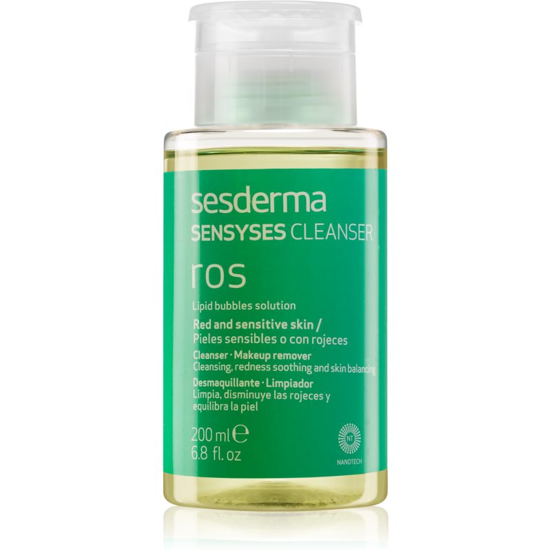 SesDerma Sensyses Cleanser Ros Płyn oczyszczający do skóry wrażliwej i zaczerwienionej 200ml