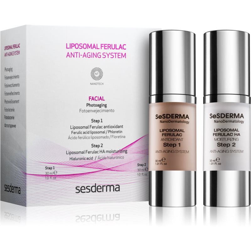 SesDerma Laboratories Kuracja zwalczająca oznaki starzenia - Laboratories Ferulac Antiaging System Kuracja zwalczająca oznaki starzenia - Laboratories Ferulac Antiaging System