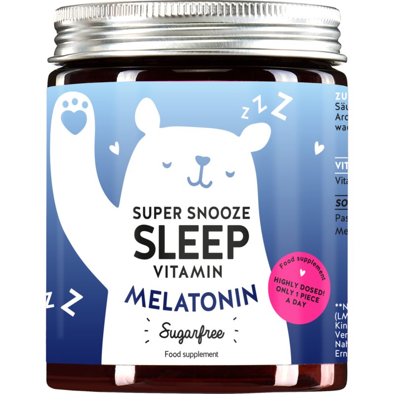 Bears With Benefits Super snooze sleep vitamin kości do żucia na spokojny sen 60 szt.