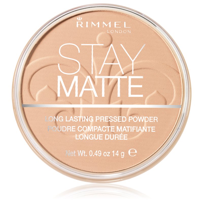 Rimmel Stay Matte Long Lasting Pressed Powder puder w kamieniu 004 Sandstorm 14g