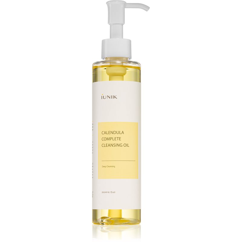 iUNIK IUNIK Calendula Complete Cleansing Oil Olejek do Demakijażu z Ekstraktem z Nagietka 200ml