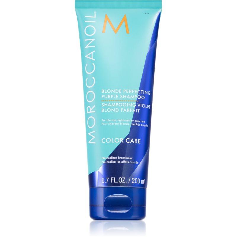 Moroccanoil Blonde fioletowy szampon 200ml