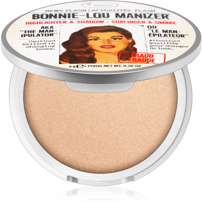 TheBalm Bonnie-Lou Manizer Highliter & Shadow rozświetlacz 9 g